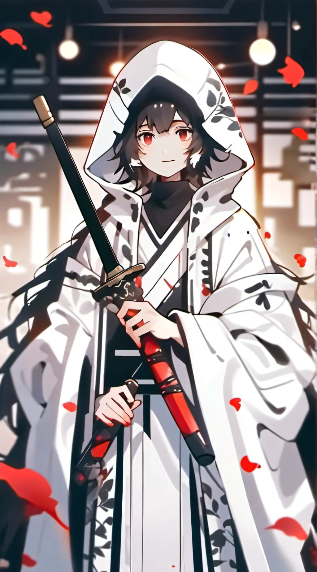 ai character: Mina(mha)  background