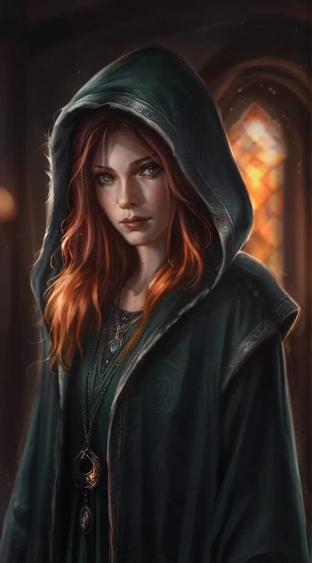 ai character: Alessia  background