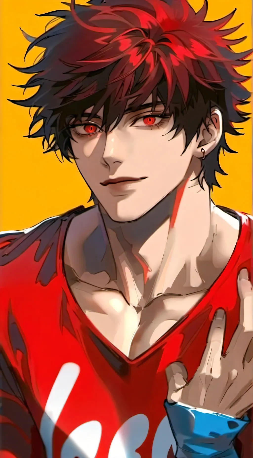 ai character: Eijiro kirishima background