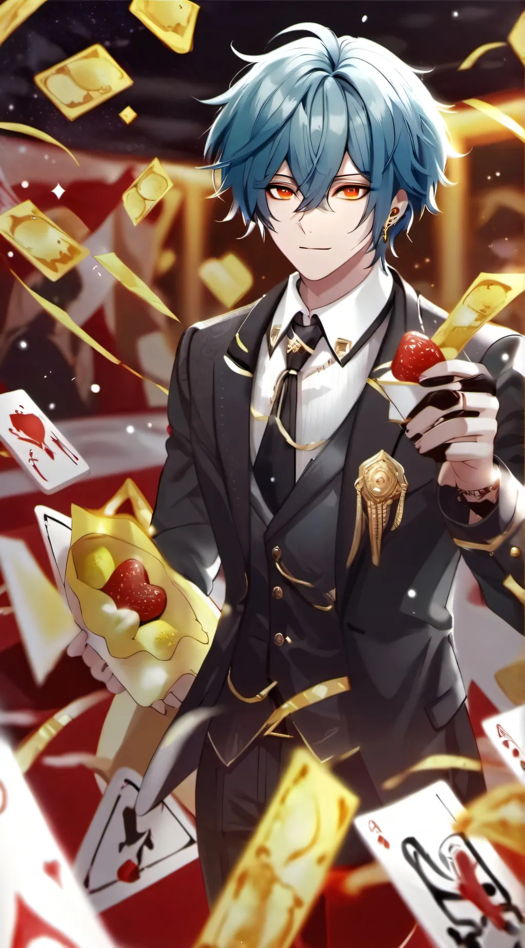 ai character: MHA new student background