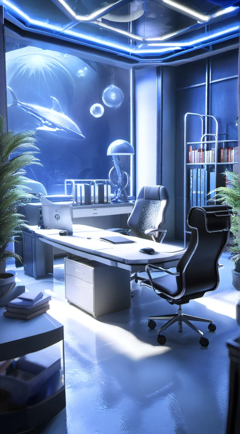 ai character: Fpe science au background
