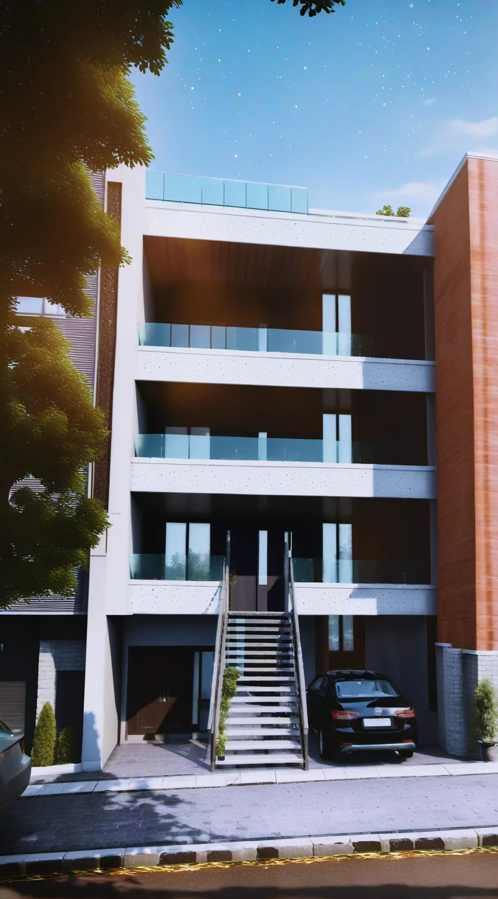 ai character: Bini_house background