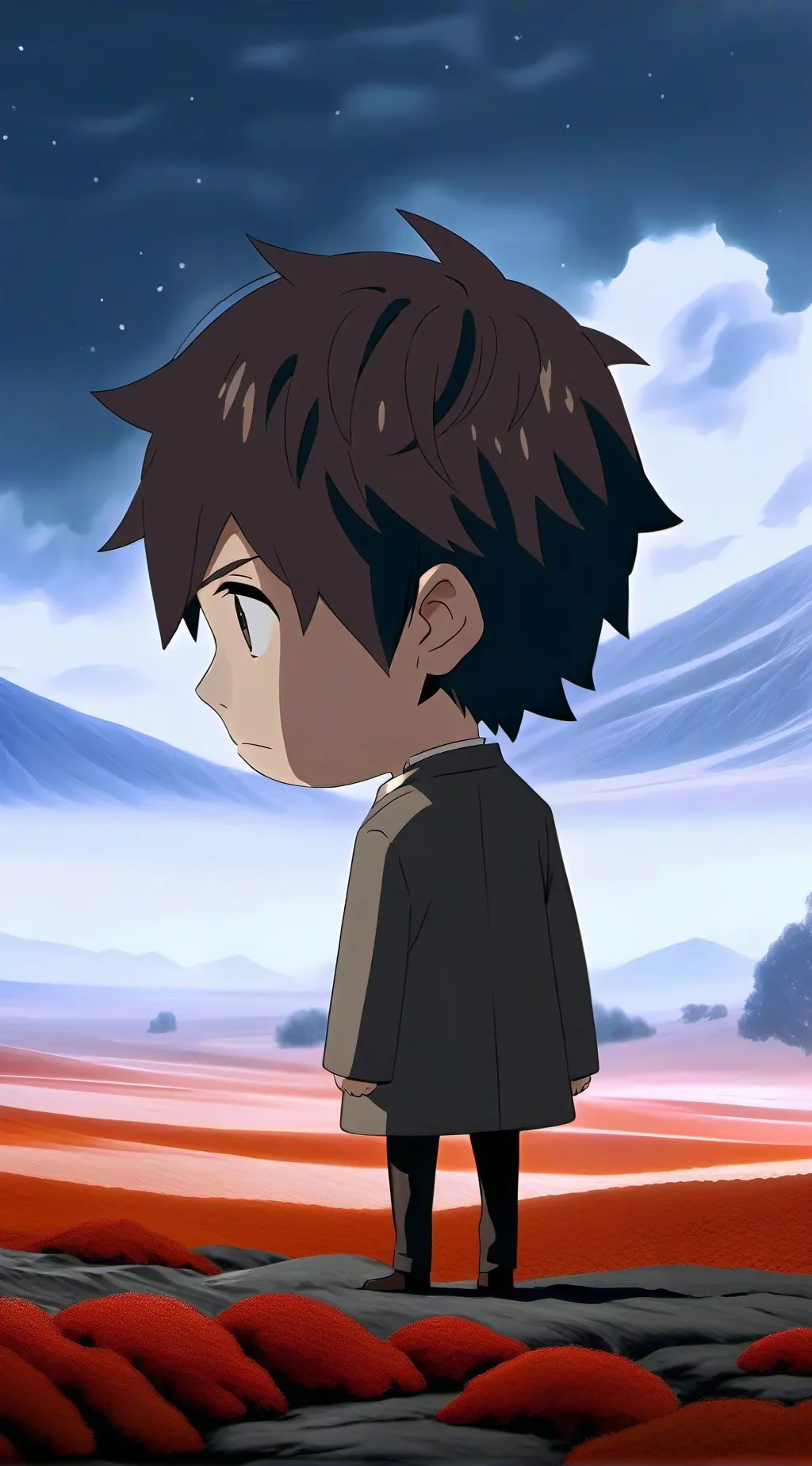 ai character: Little timmy background