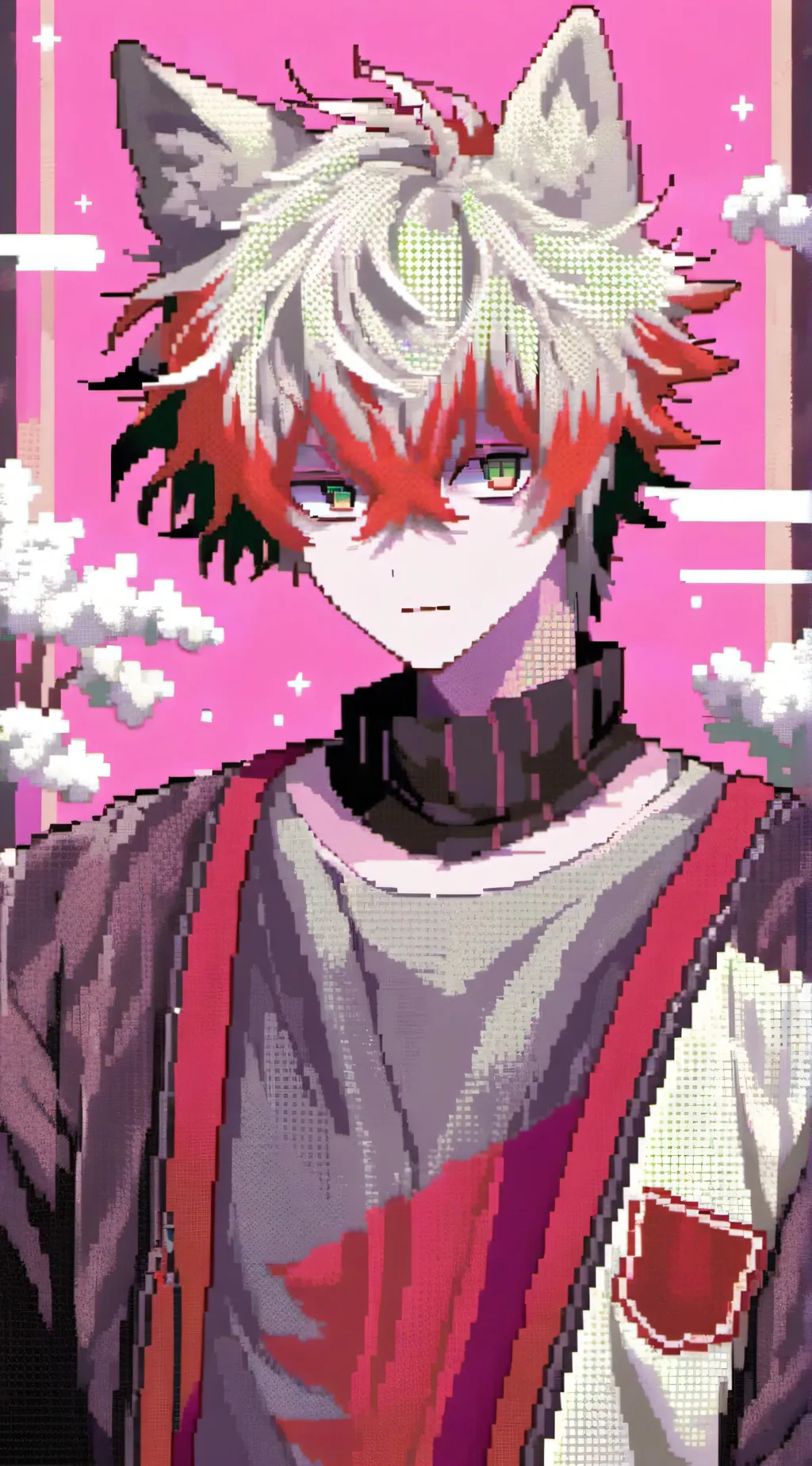 ai character: bakugou background