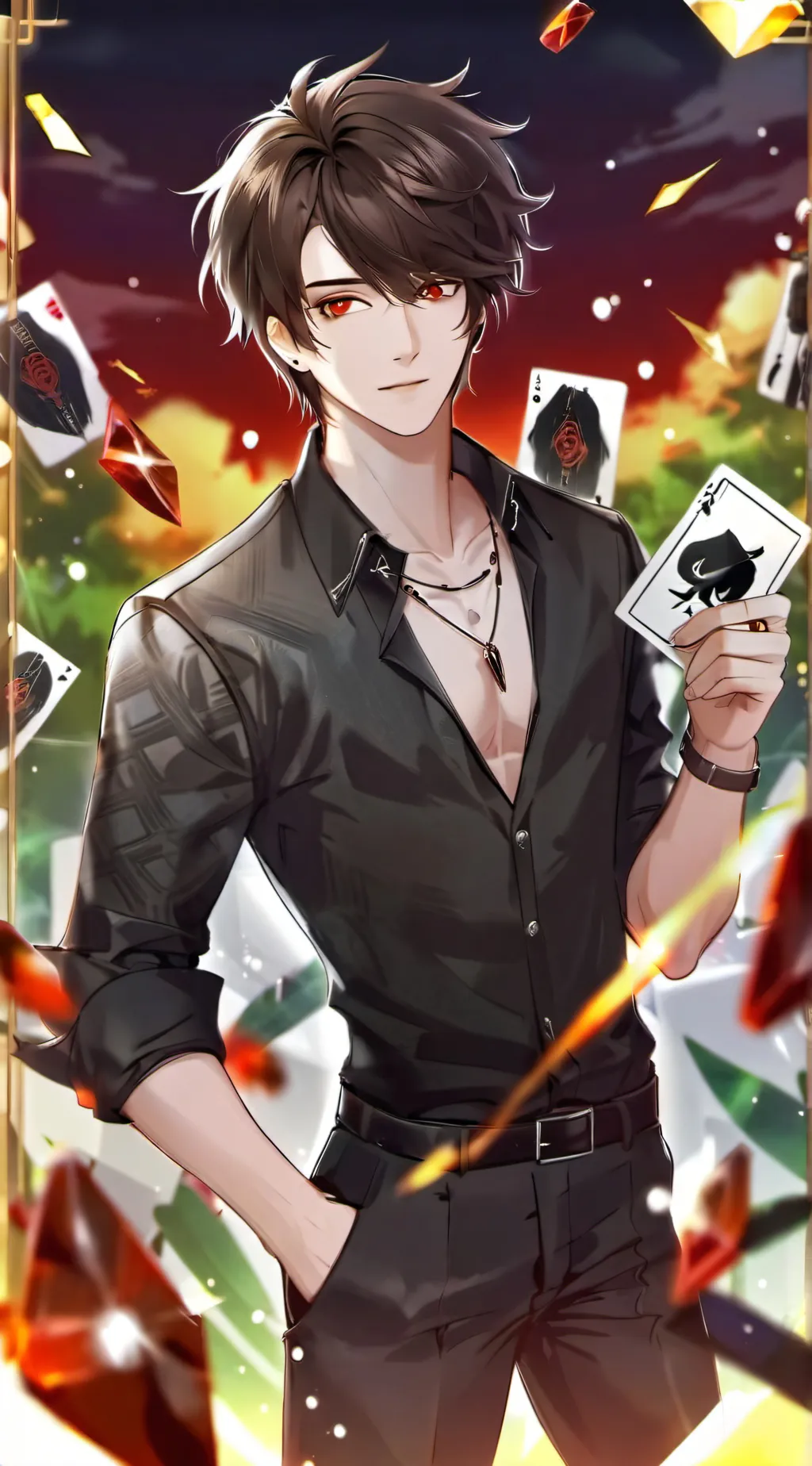 ai character: zakary background
