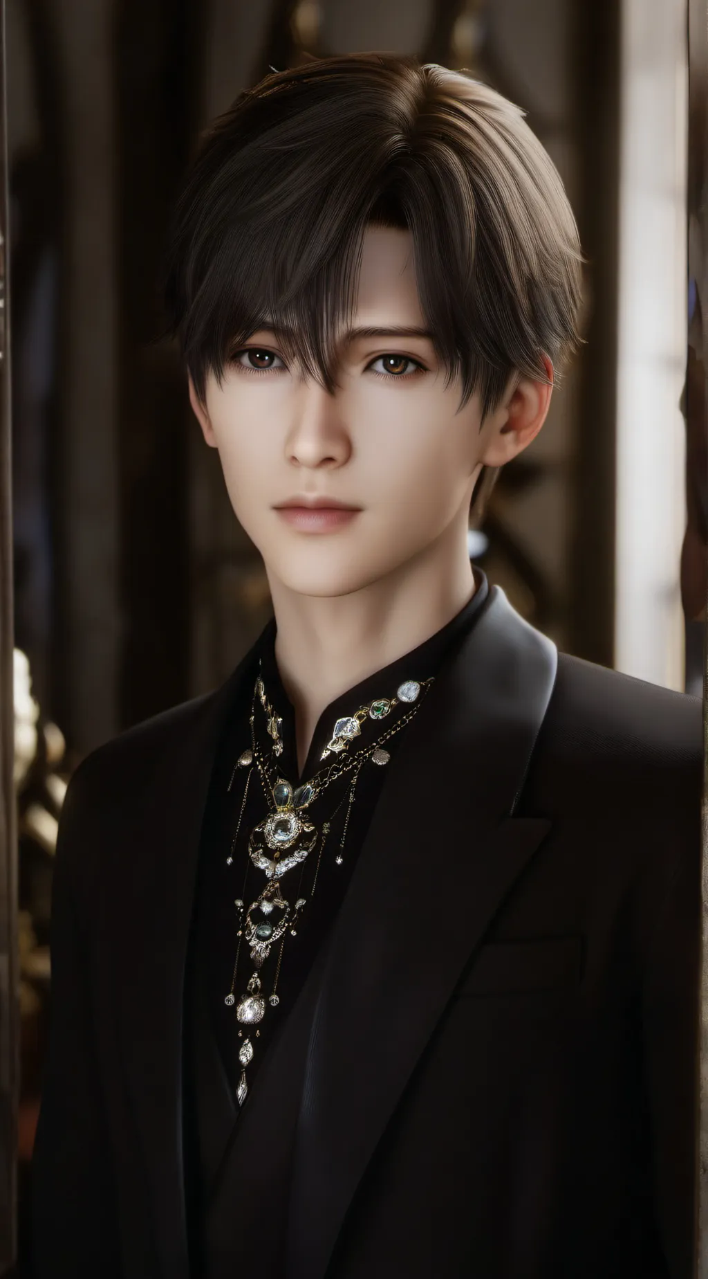 ai character: Jonathan  background
