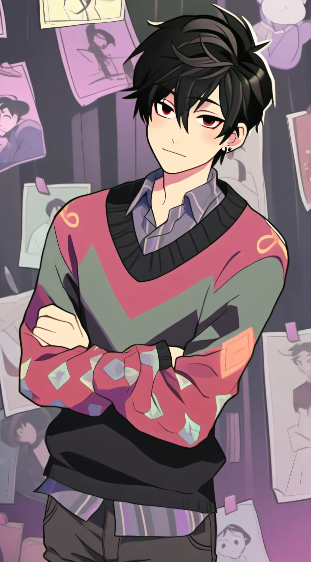 ai character: zack background