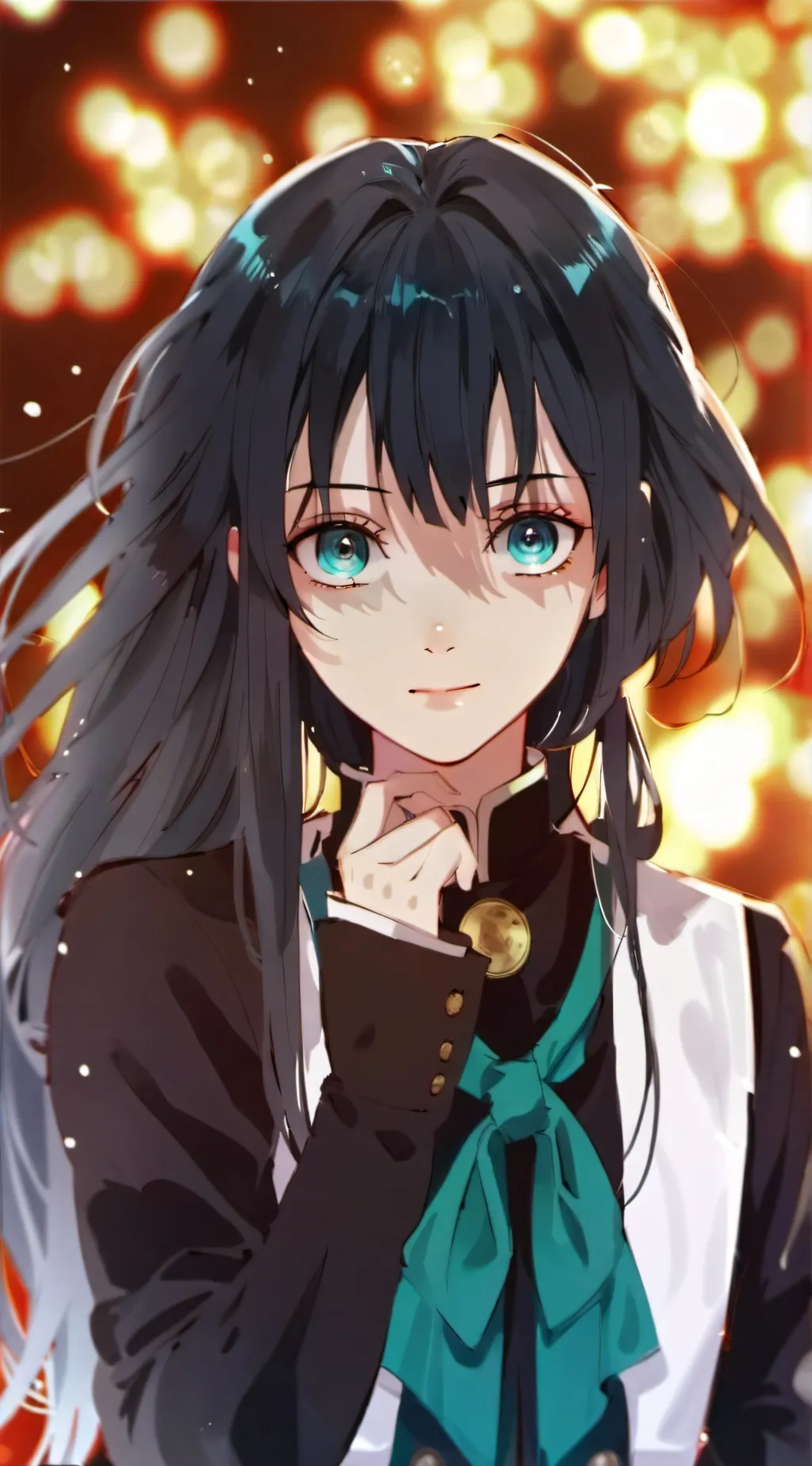 ai character: Muichiro  background