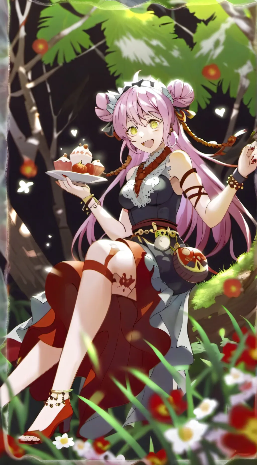 ai character: demon misturi background