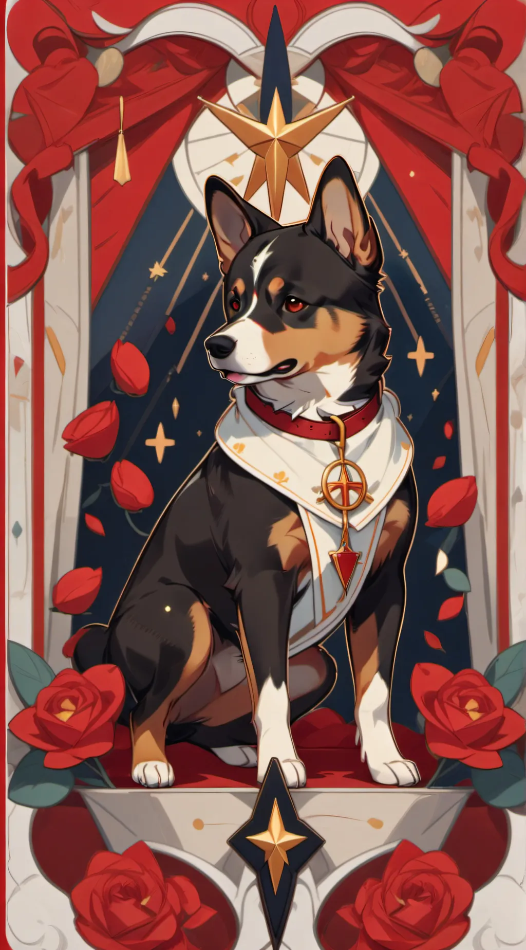ai character: Bombón background