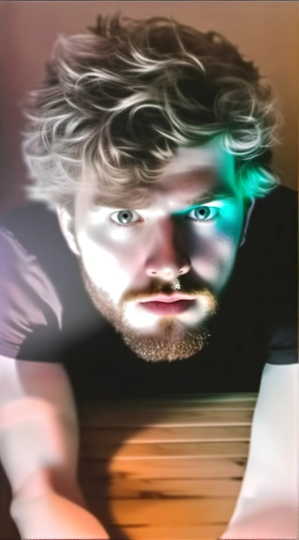 ai character: jmancurly background