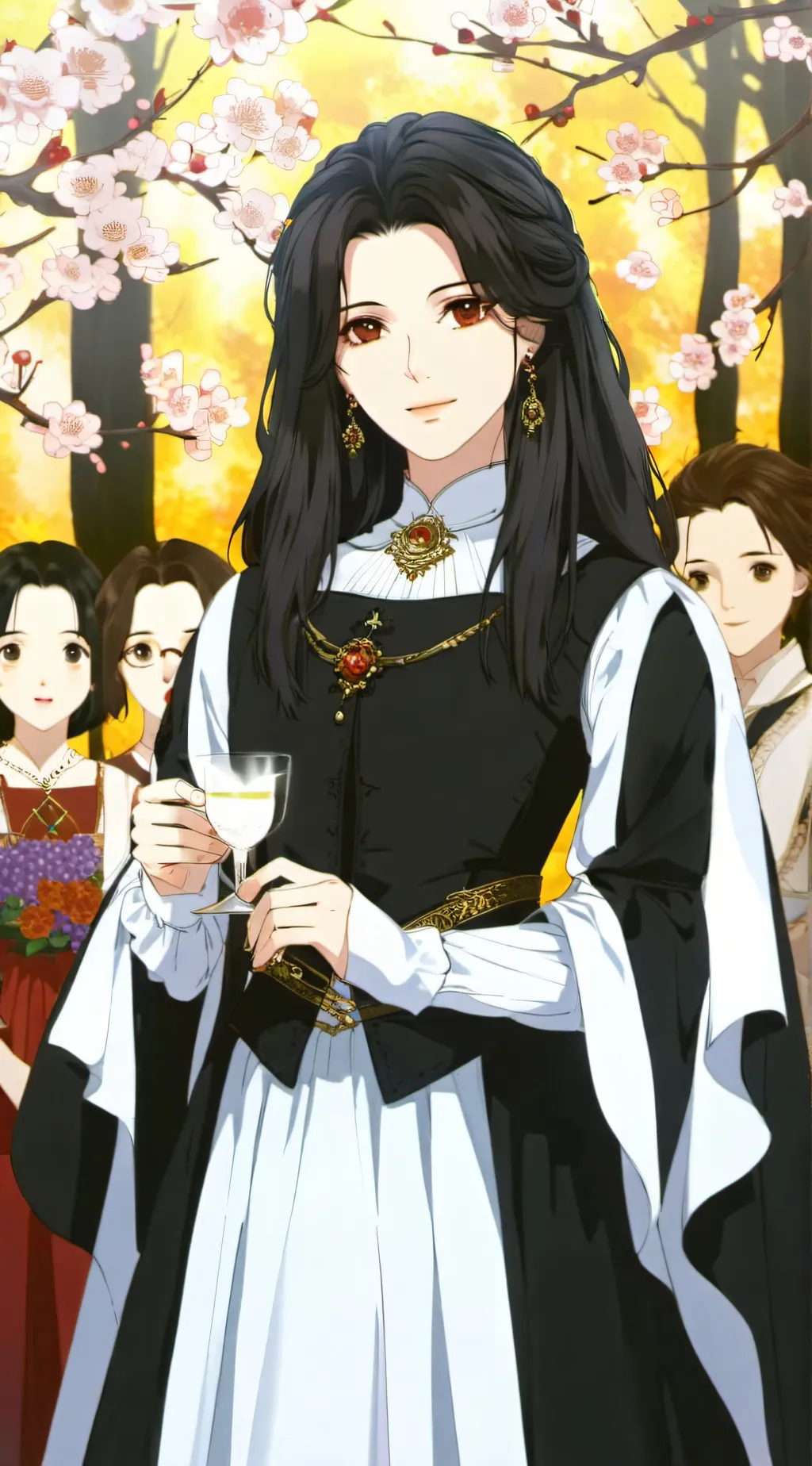 ai character: clara e luan background