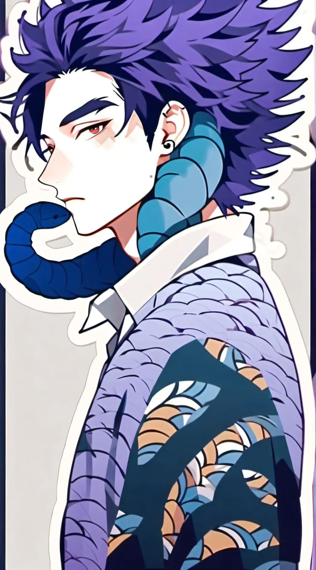 ai character: Fushiguro background