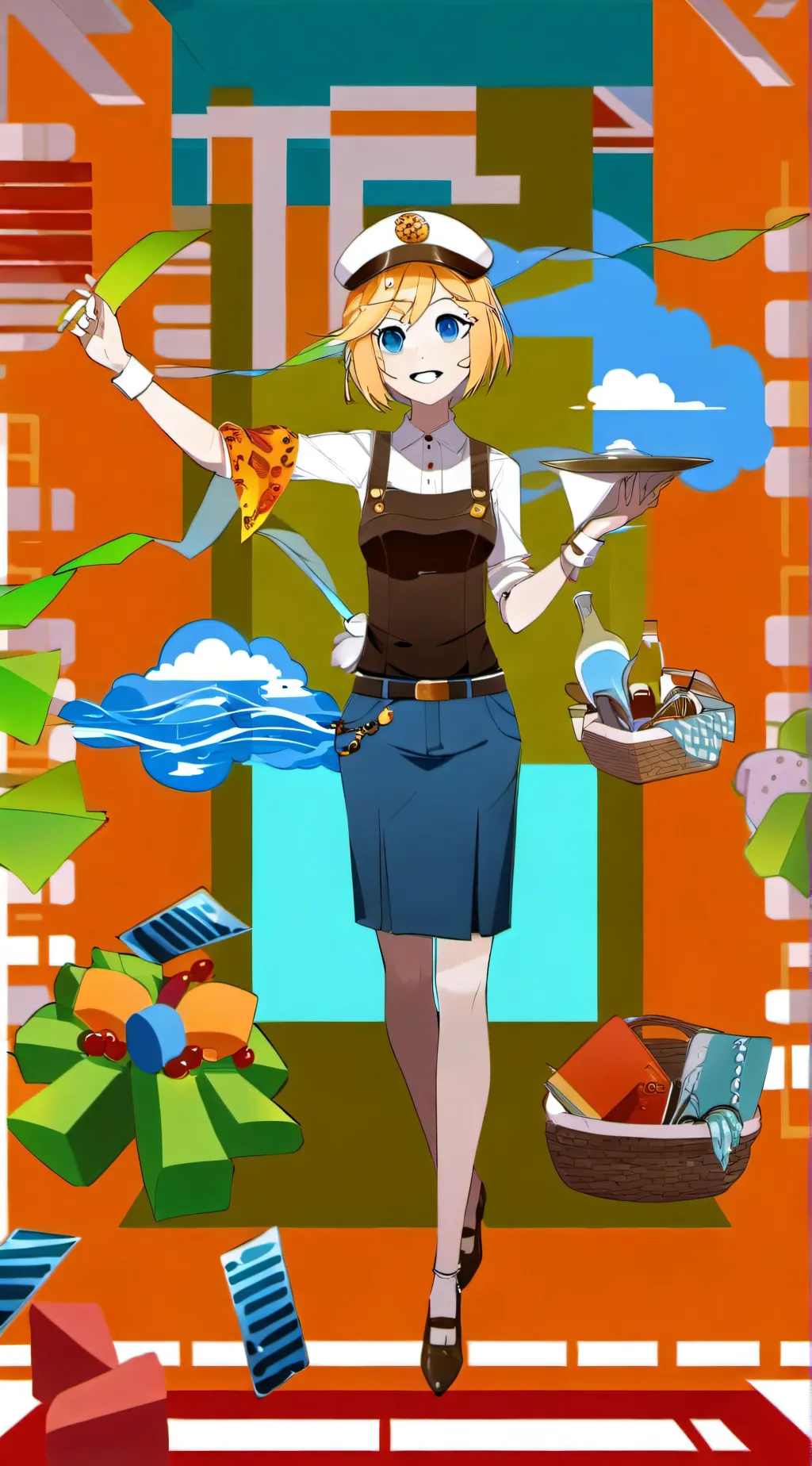 ai character: amy background