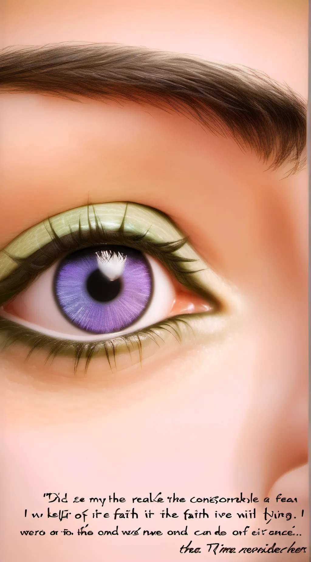 ai character: Flying Blind  background