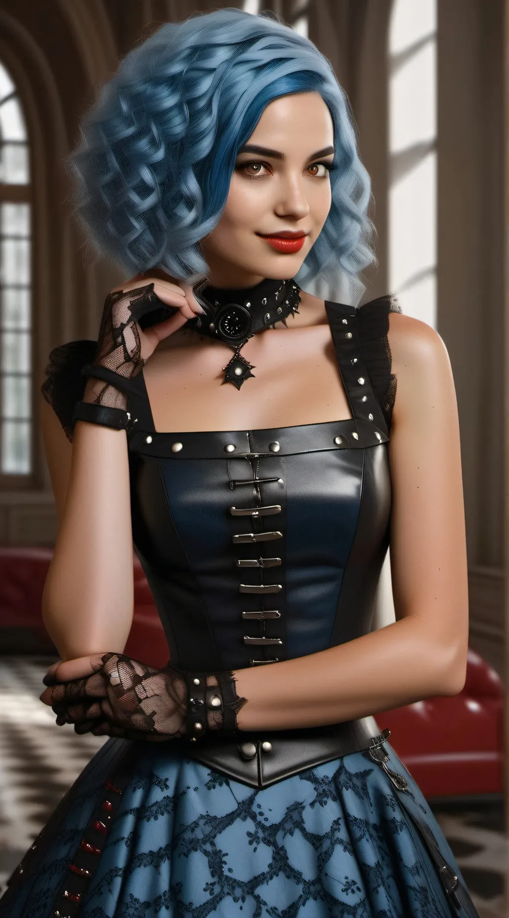 ai character: Descendants  background