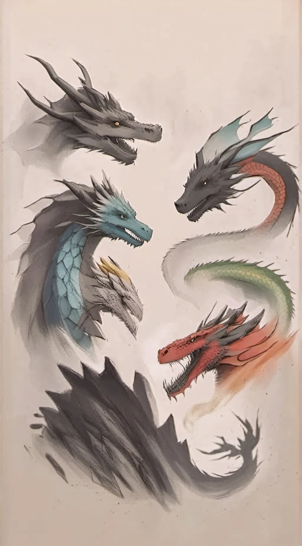 ai character: Dragonite prophecy background