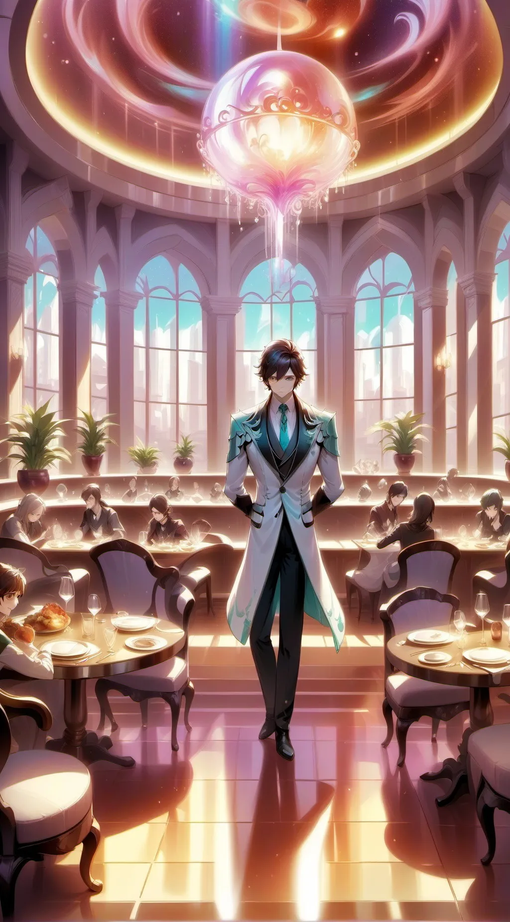 ai character: TUA  interview  background