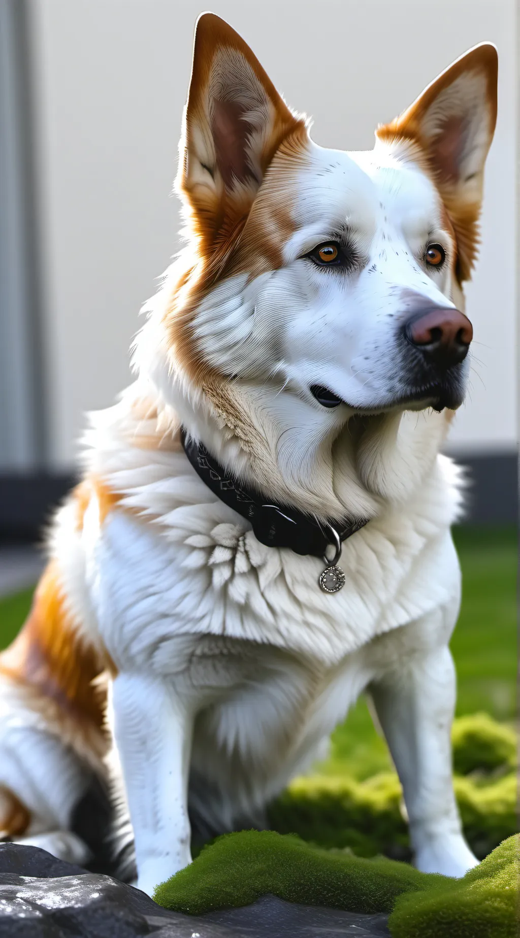 ai character: Stray dog background