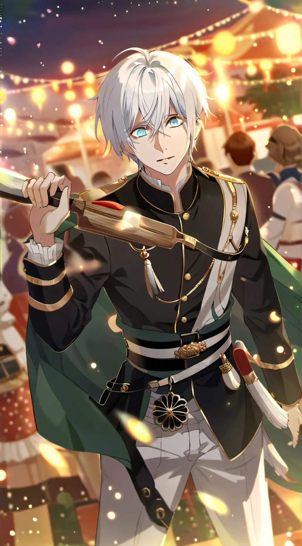 ai character: teen gojo background