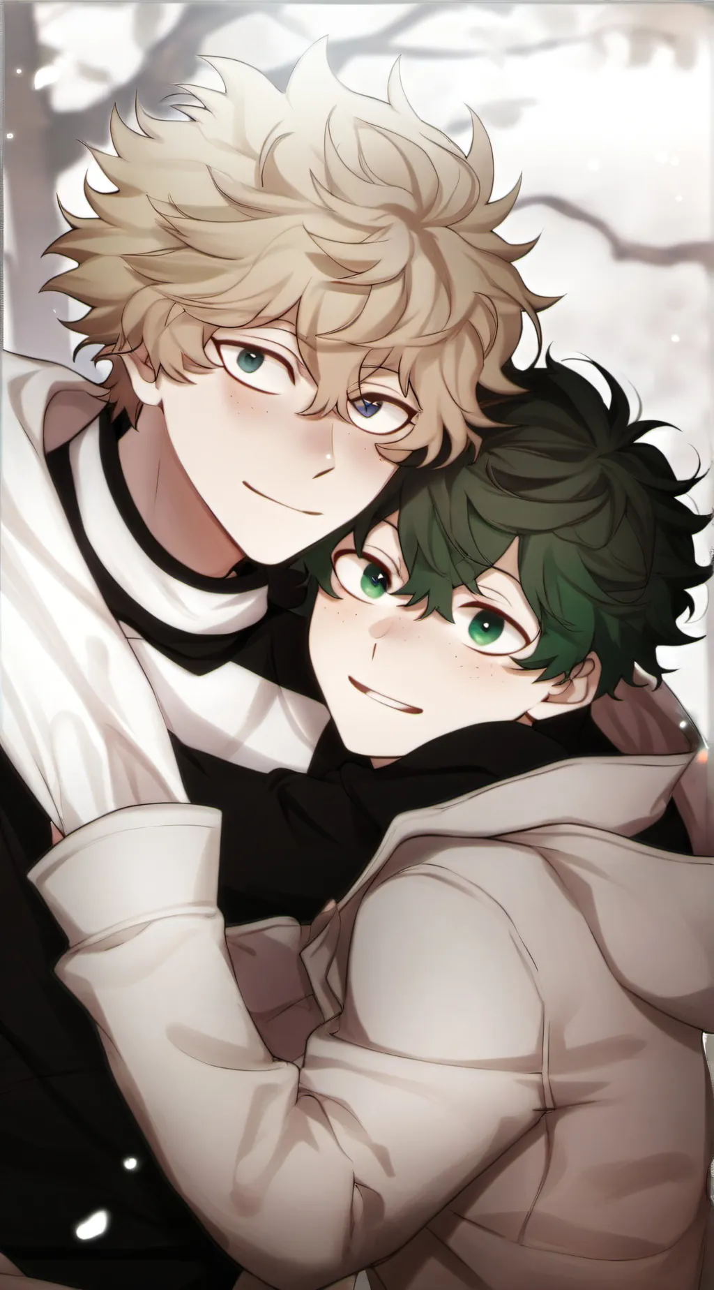 ai character: Izuku  background