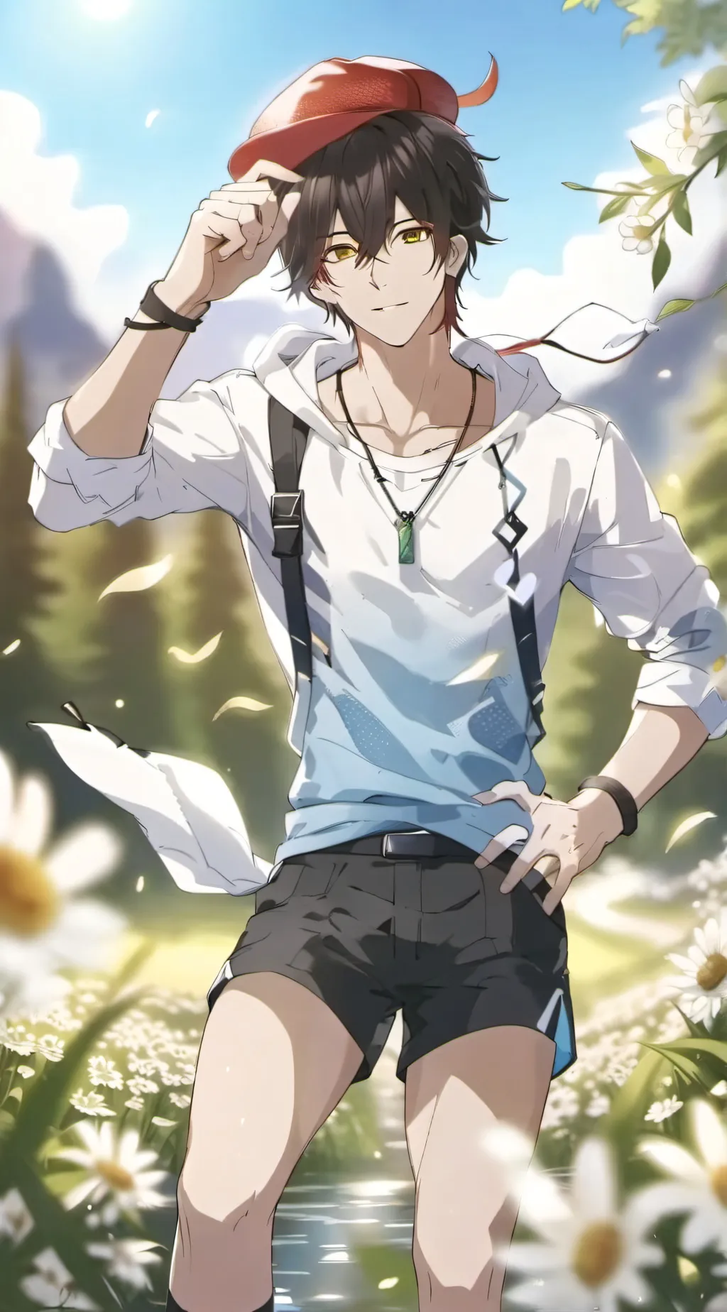 ai character: Brad background