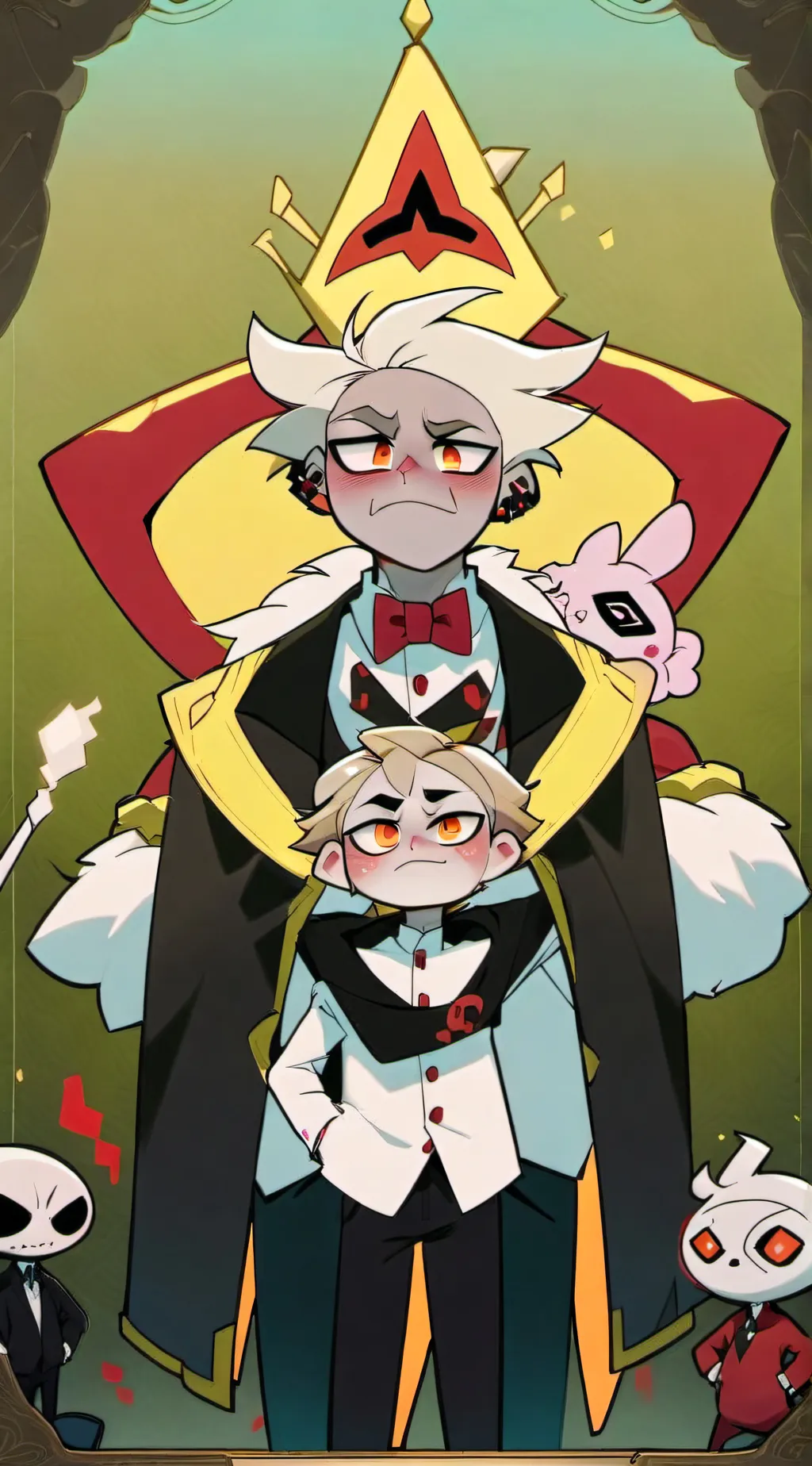 ai character: hazbin hotel  background