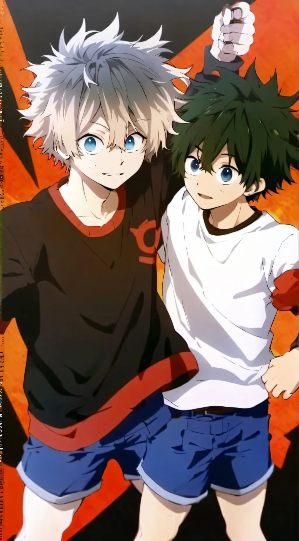 ai character: bakudeku background