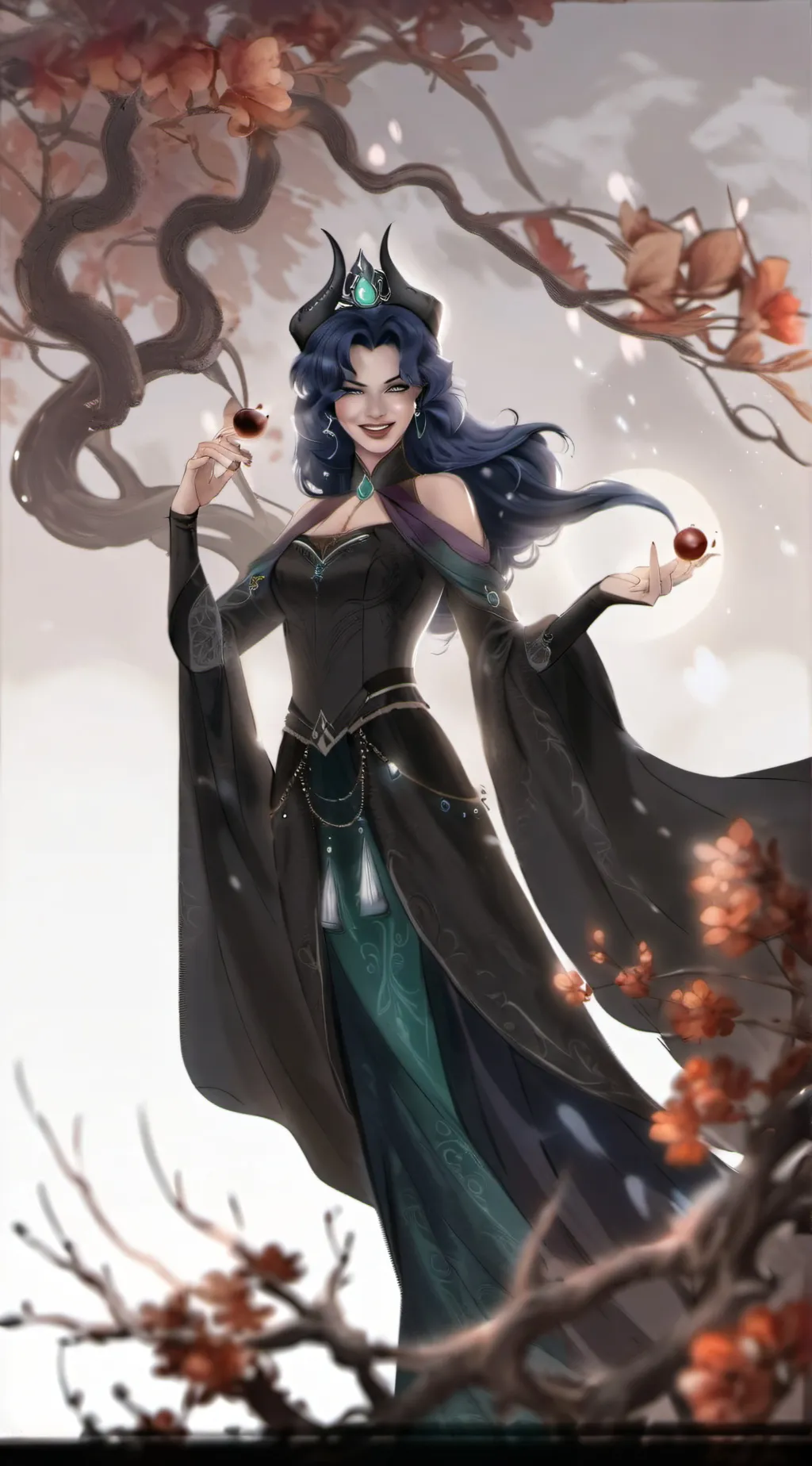 ai character: EVIE background