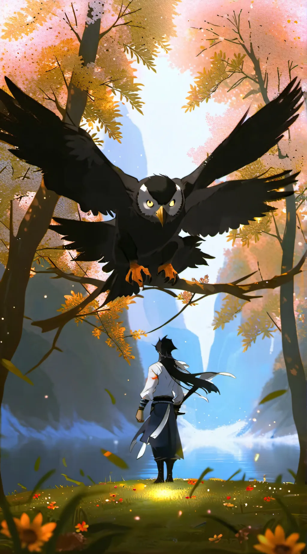 ai character: Tokoyami background