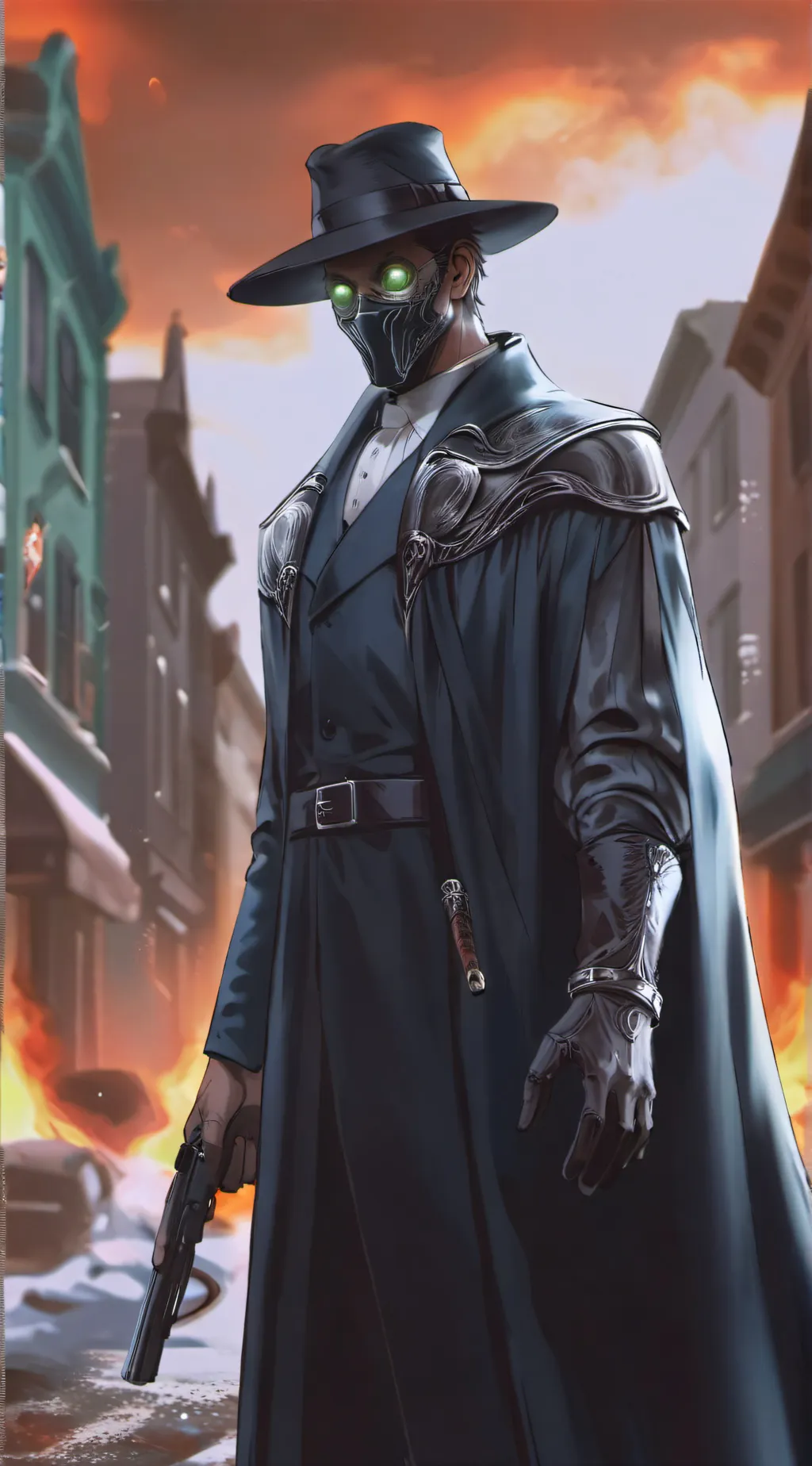 ai character: Marksman background