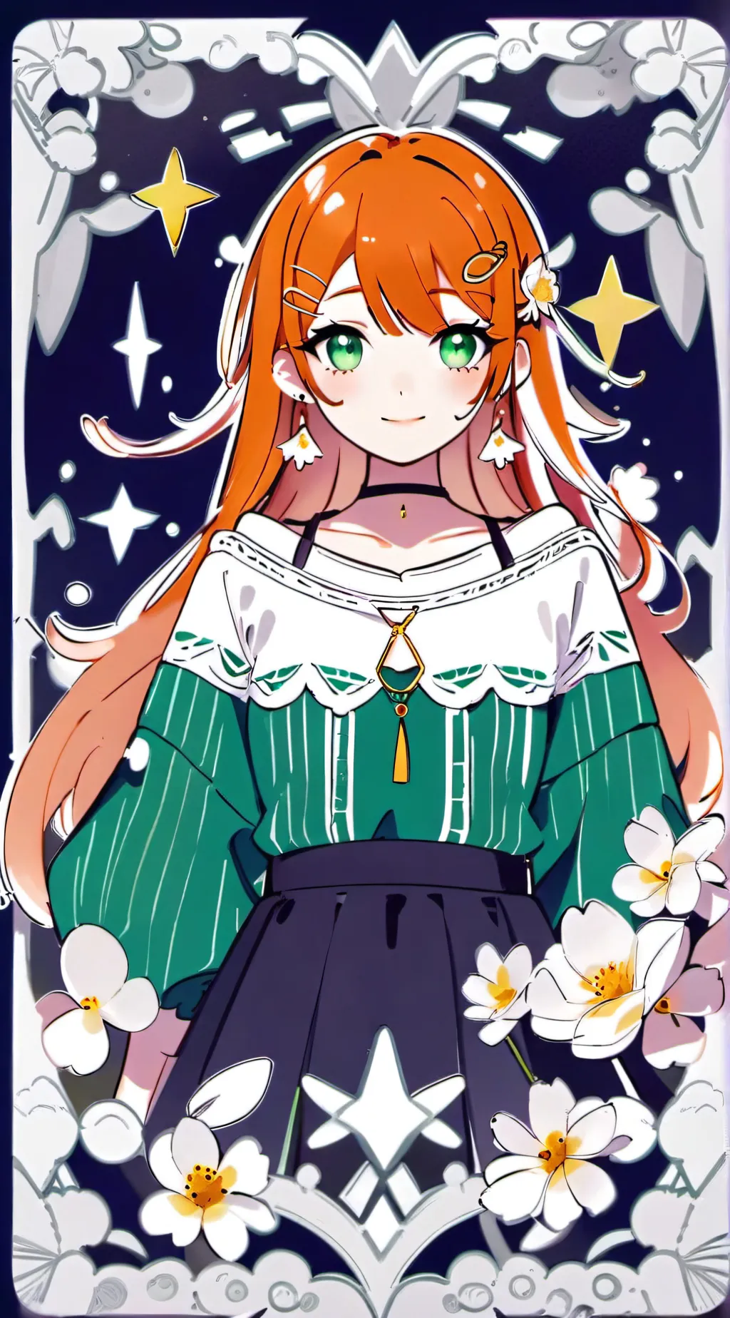 ai character: Clara Afton background