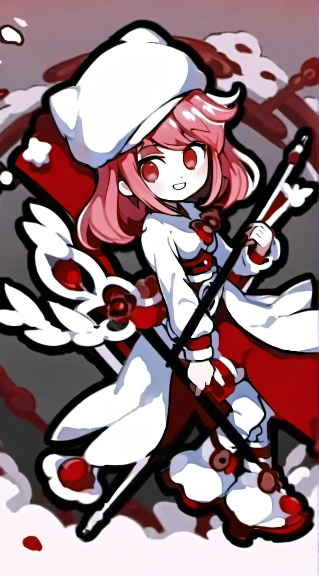 ai character: Velvettes SISTER background