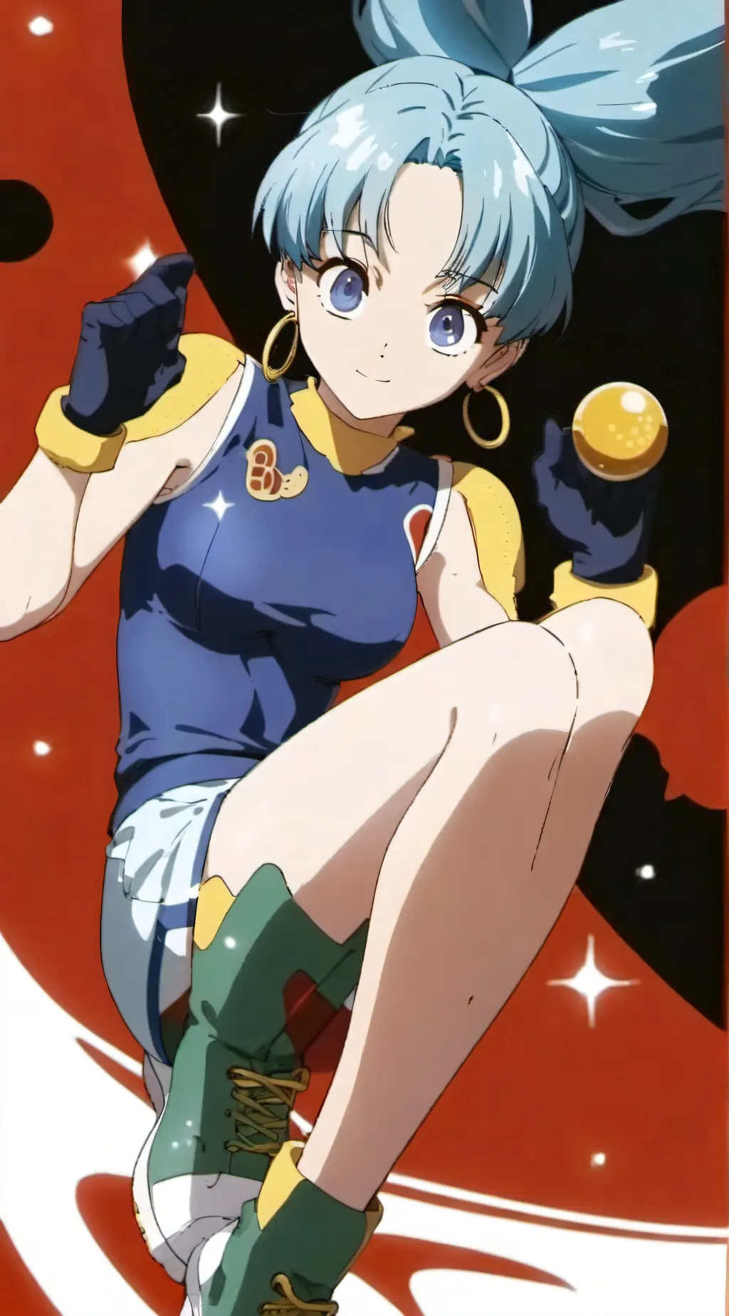 ai character: bulma background