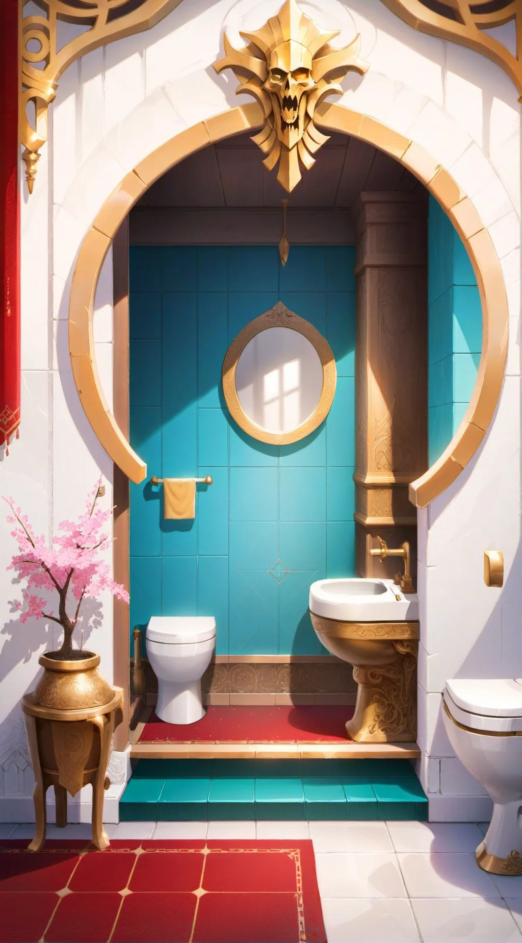 ai character: will shit background