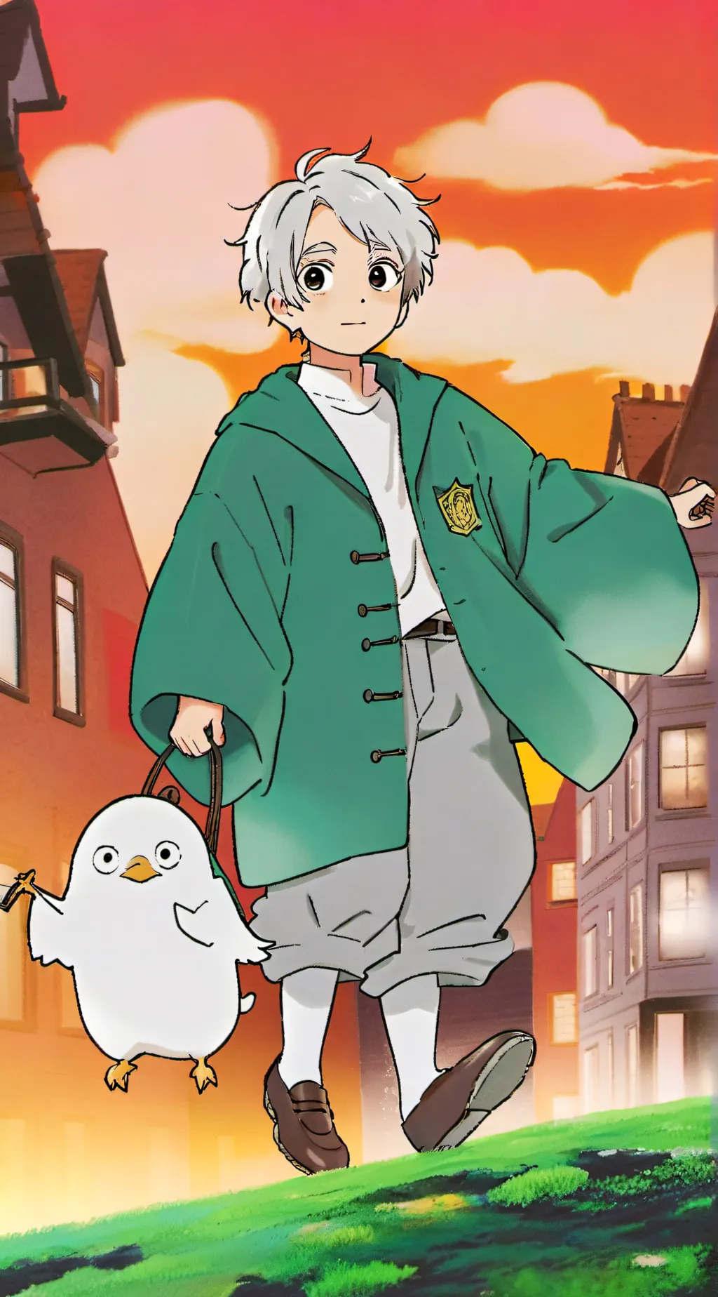 ai character: draco background