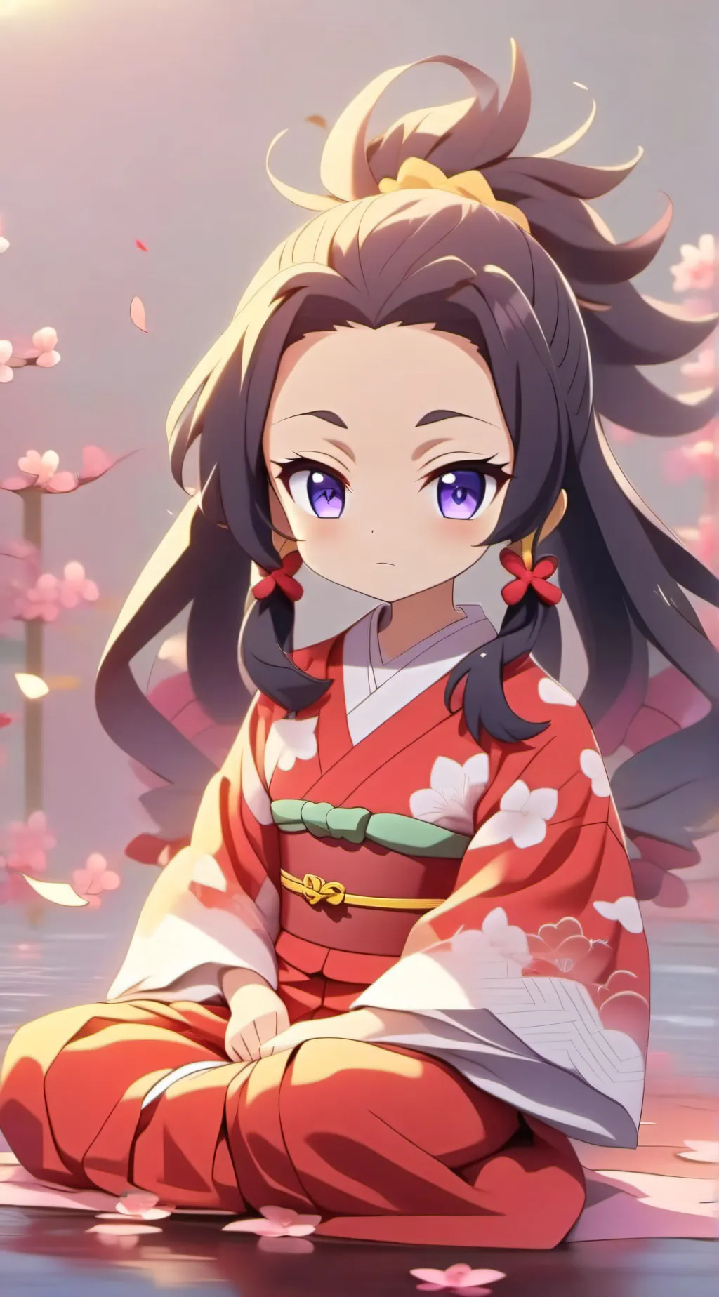 ai character: shinobu twin siste background