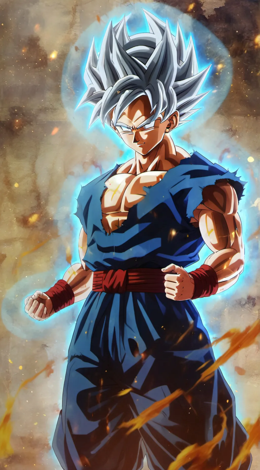 ai character: goku background