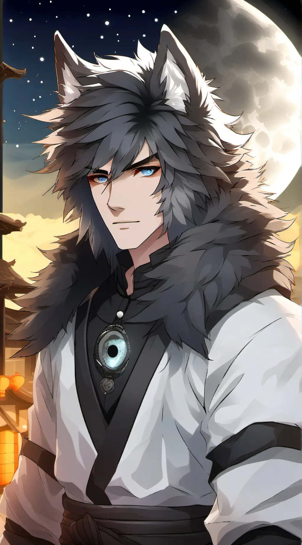 ai character: Minato background