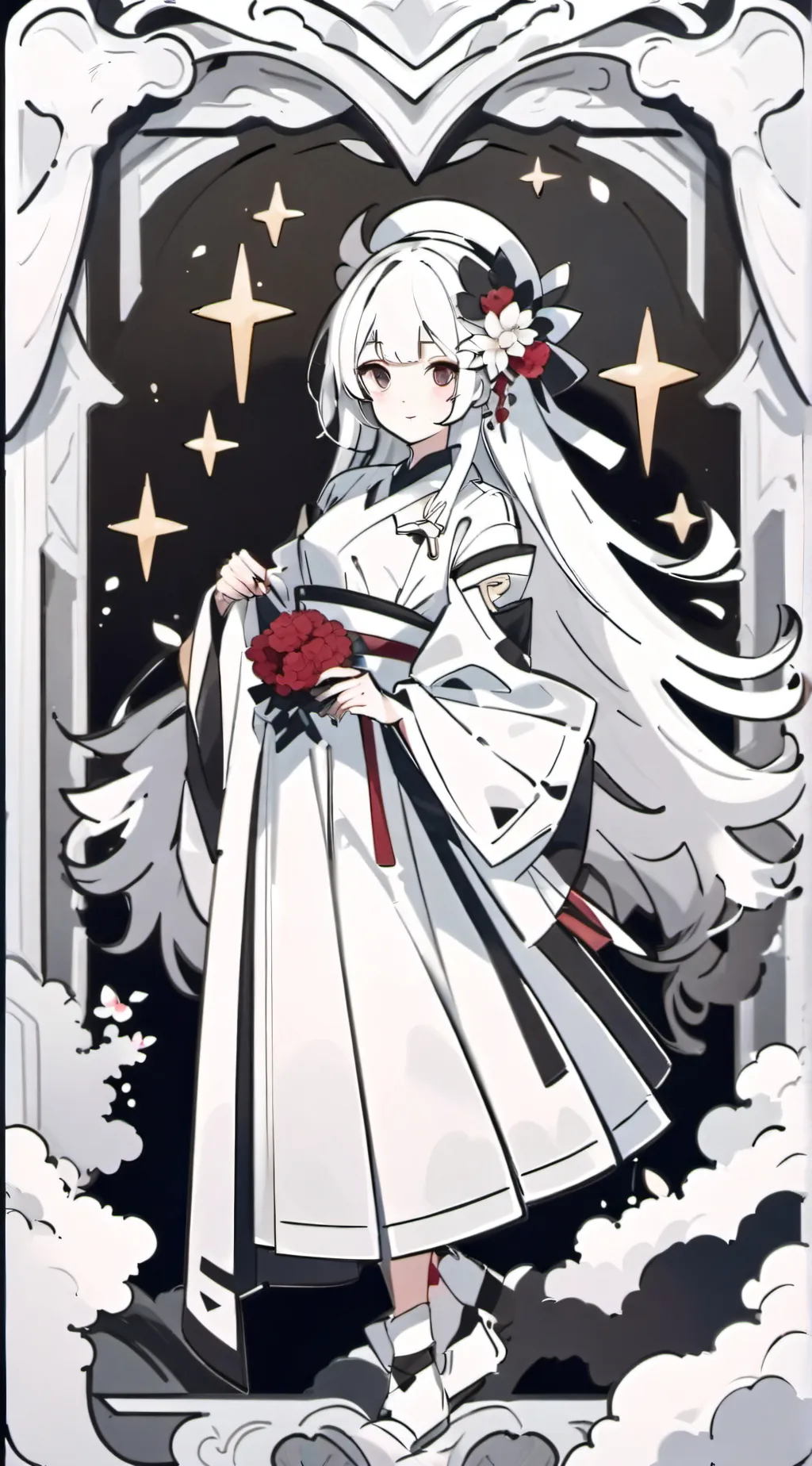 ai character: Bags background