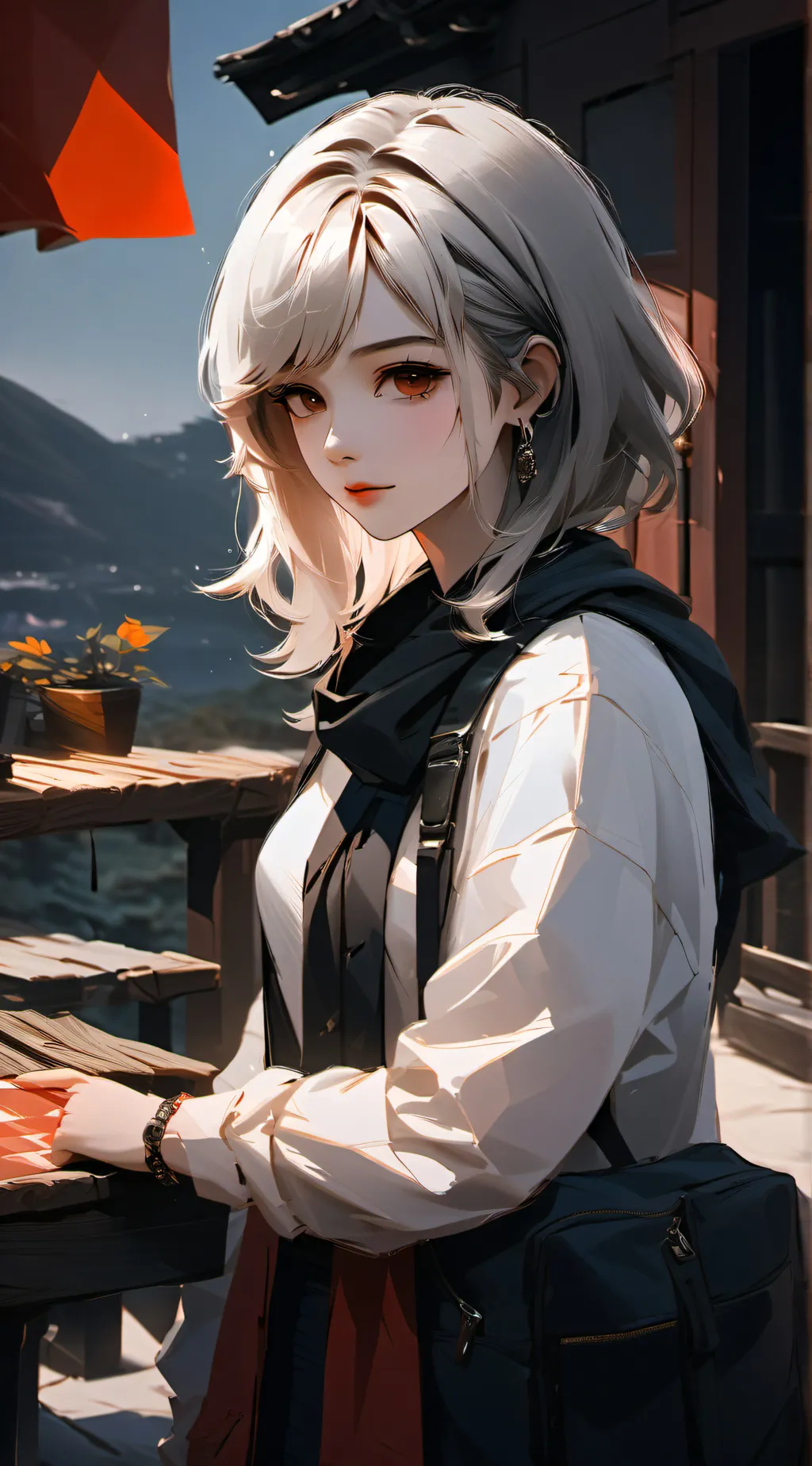 ai character: Harkua Mai  background