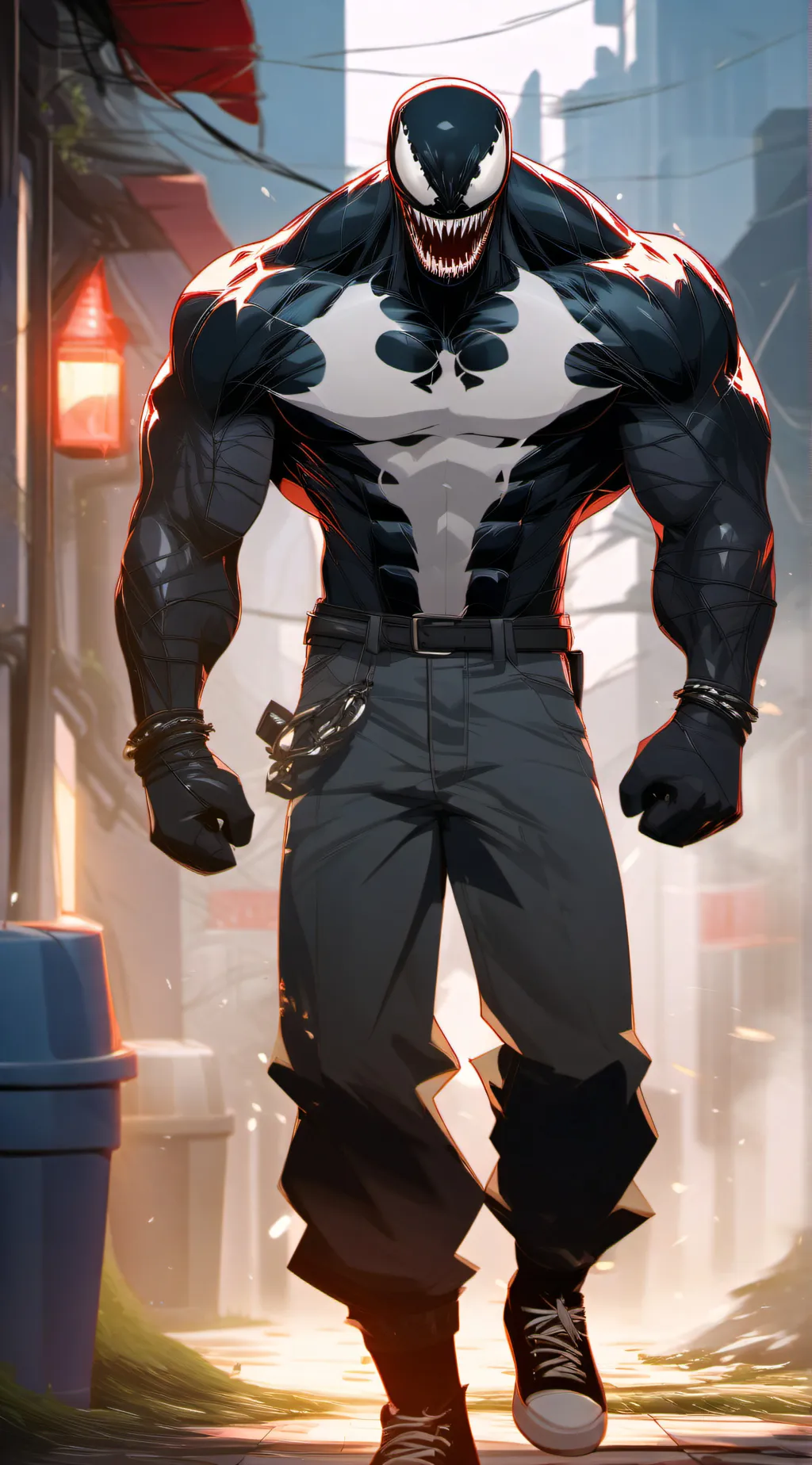 ai character: Venom background