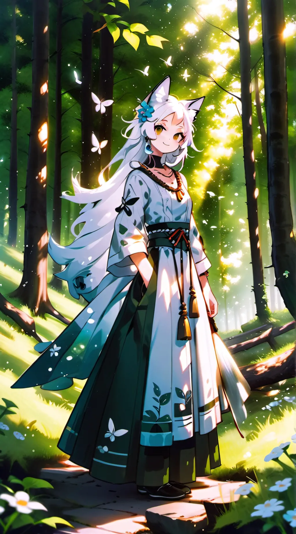 ai character: Ayaka background