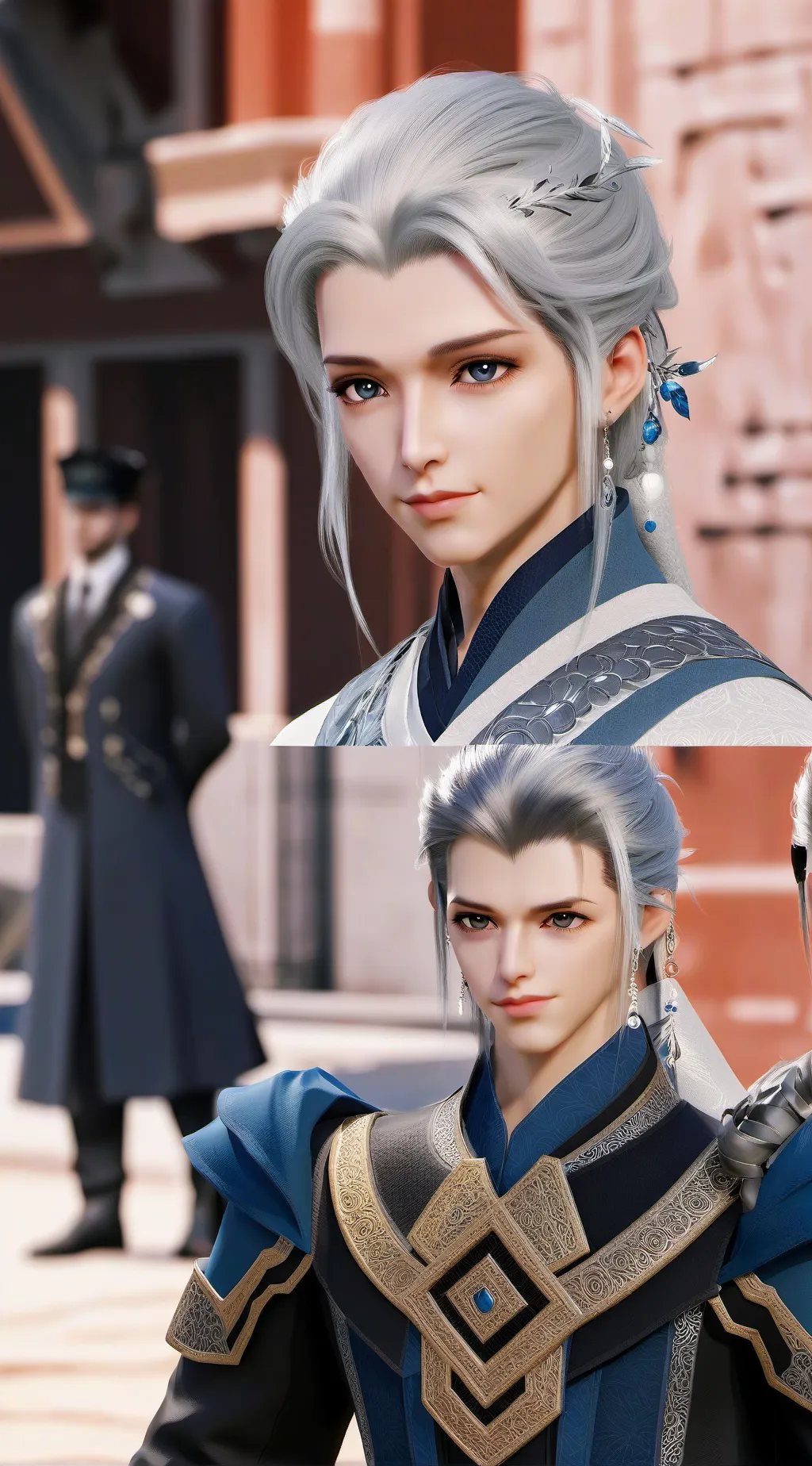 ai character: Homless Girl background