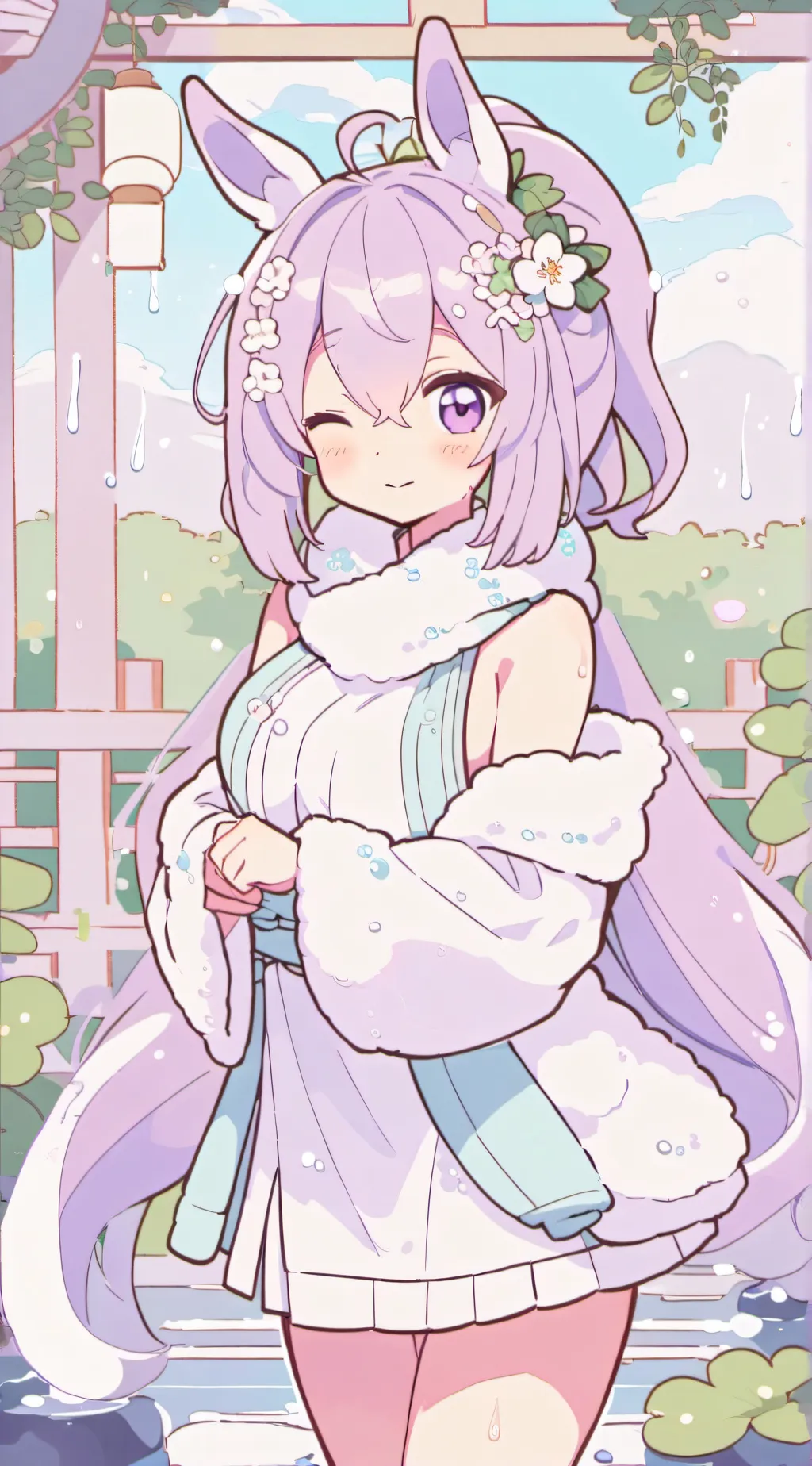 ai character: hanami background