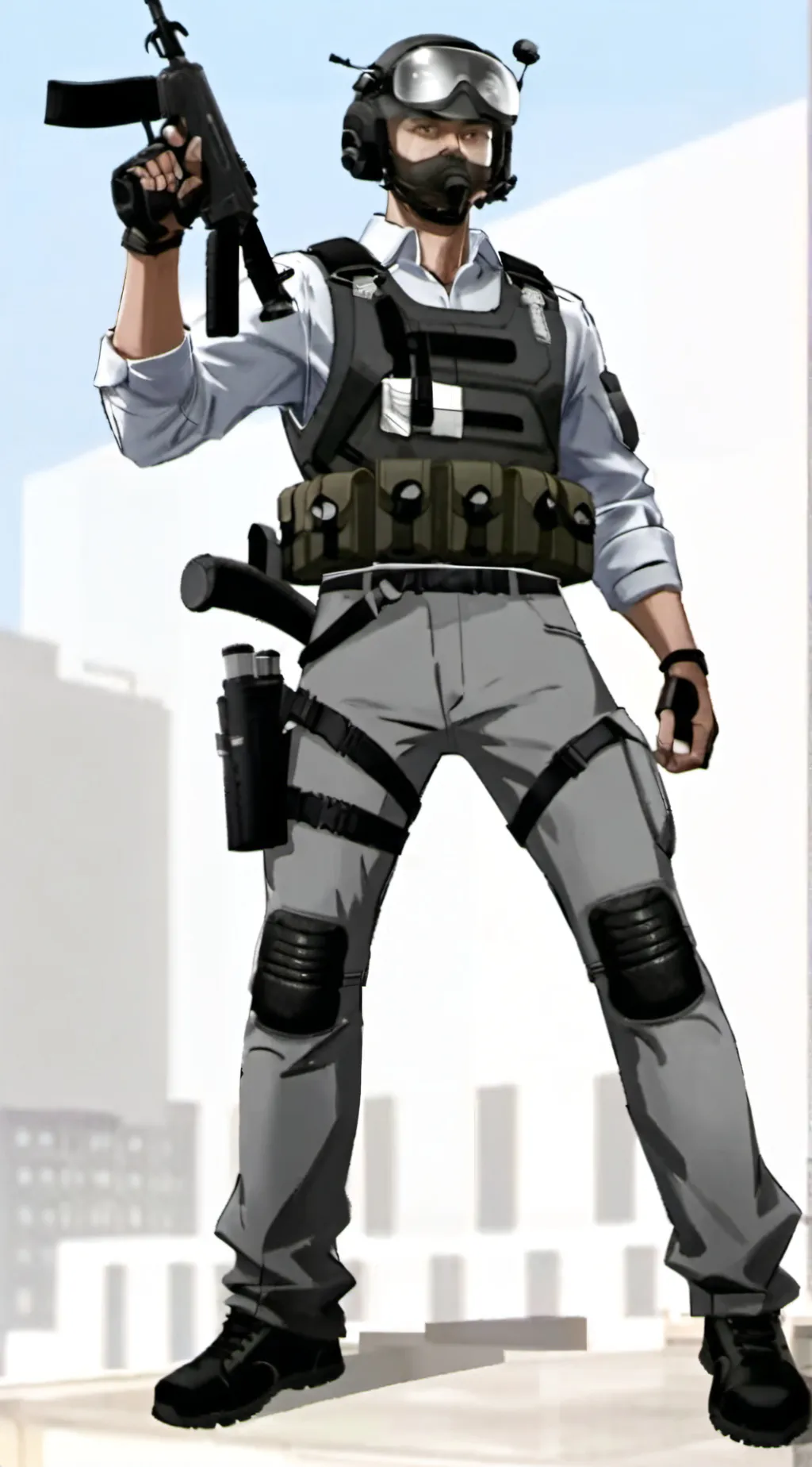 ai character: ★SCP Guard★ background
