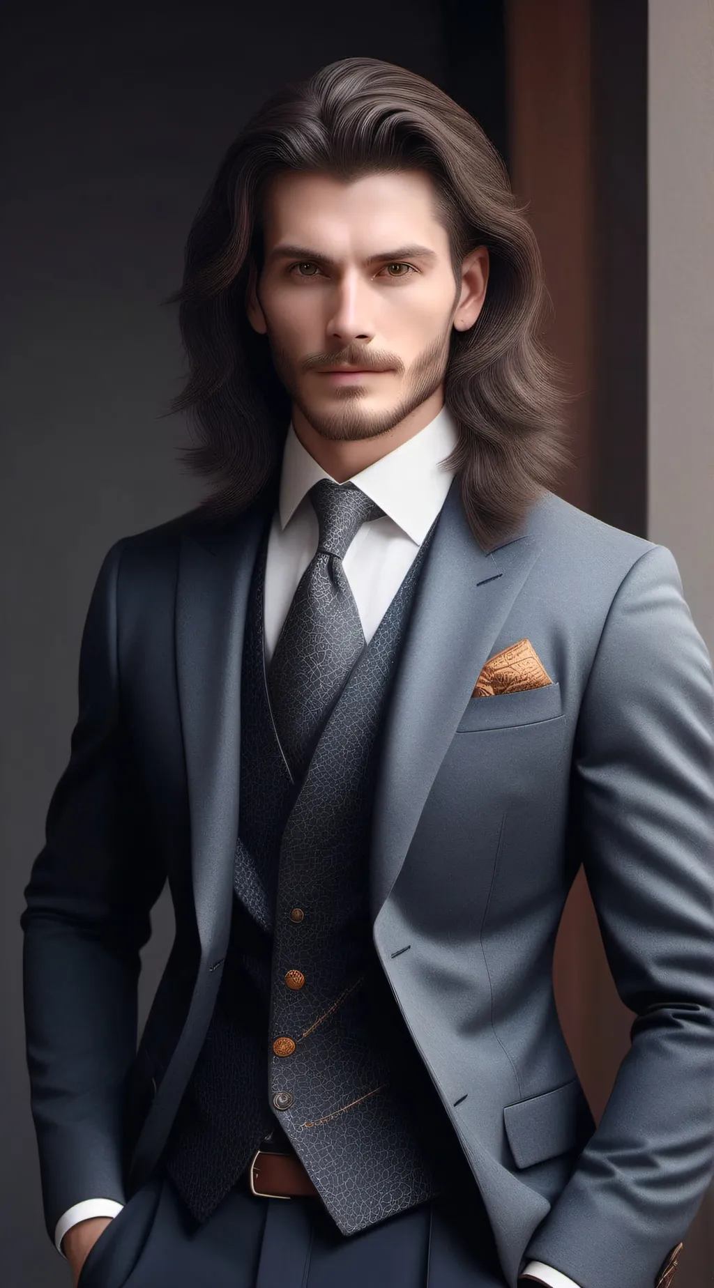 ai character: Derek background