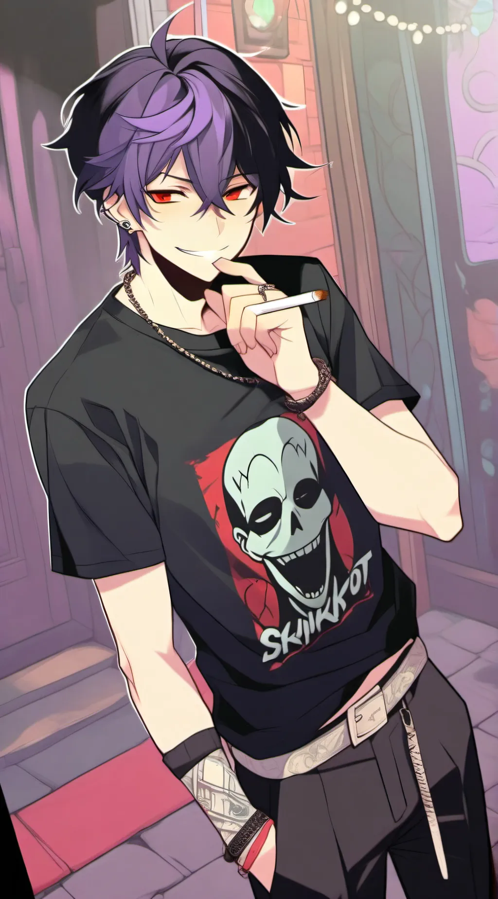 ai character: Alex background