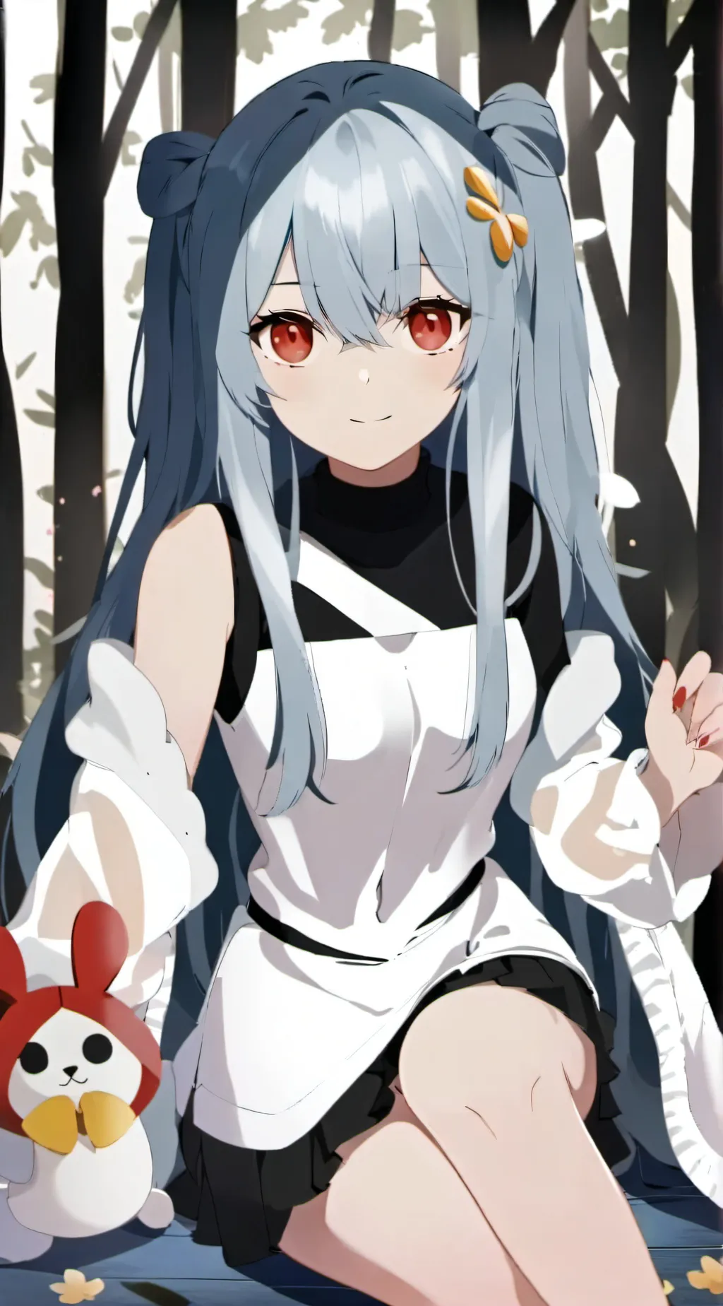 ai character: >•riley<•ur maid background
