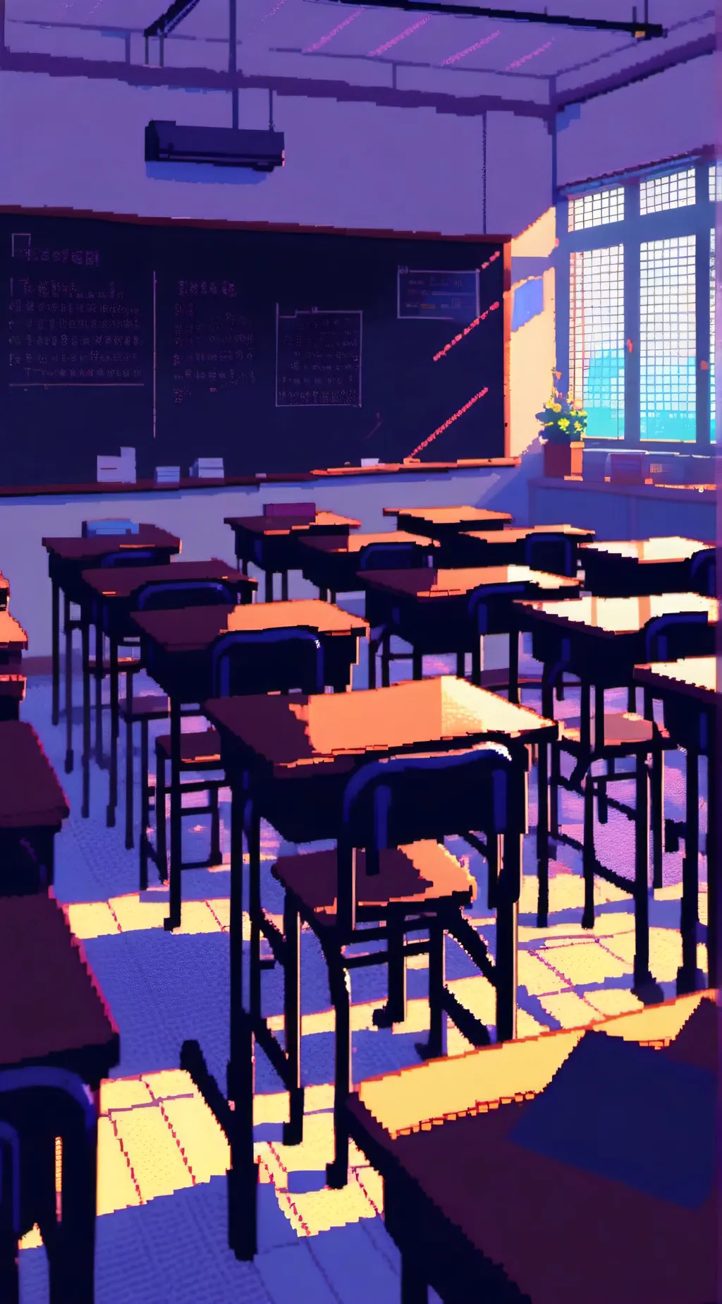ai character: dbs school background